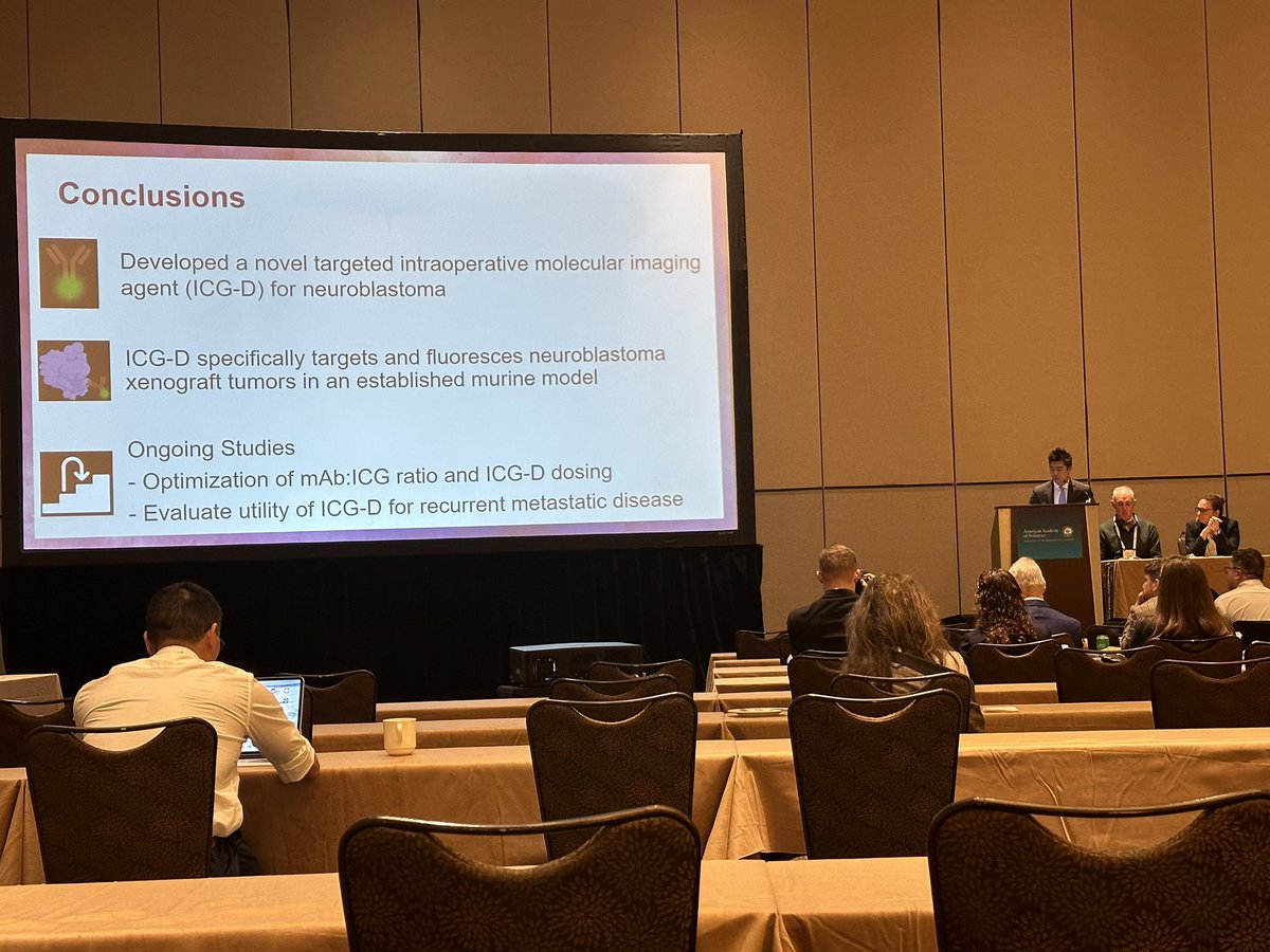 Priyanka V. Chugh MD, MS (@antiwheatgirl) on Twitter photo Amazing work by <a href="/william_ghh_lee/">William Lee</a> on using ICG labeling dinutuximab as an intraoperative imaging agent for neuroblastoma!
<a href="/dreskim/">Eugene Kim</a> <a href="/CedarsSinai/">Cedars-Sinai</a> <a href="/AmerAcadPeds/">American Academy of Pediatrics</a> #AAP2024 Amazing work by <a href="/william_ghh_lee/">William Lee</a> on using ICG labeling dinutuximab as an intraoperative imaging agent for neuroblastoma!
<a href="/dreskim/">Eugene Kim</a> <a href="/CedarsSinai/">Cedars-Sinai</a> <a href="/AmerAcadPeds/">American Academy of Pediatrics</a> #AAP2024