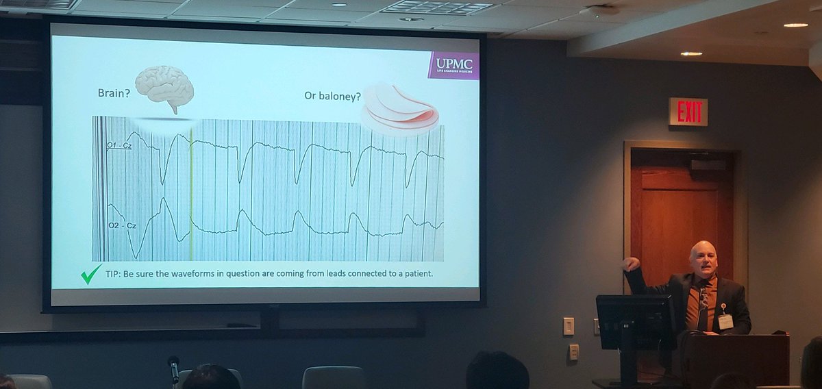 ProcircaCCN's tweet photo. π§ Dreux Priore, Director of Neurodiagnostic Education at UPMC & Carlow University's AS program, is discussing "Good Clinical Practice in Troubleshooting EEG" at #EEG2024! #EEG #Neurodiagnostics #CME #UPMC #Procirca #Education https://t.co/UYx9GJrV3K