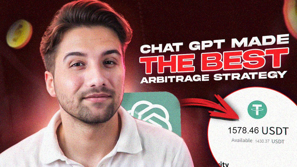 TThis new arbitrage strategy is a game-changer! I earned $900 daily with  minimal effort. Head over to my YouTube channel forr the full strategy breakdown

👉️ youtube.com/watch?v=AOCqJp…