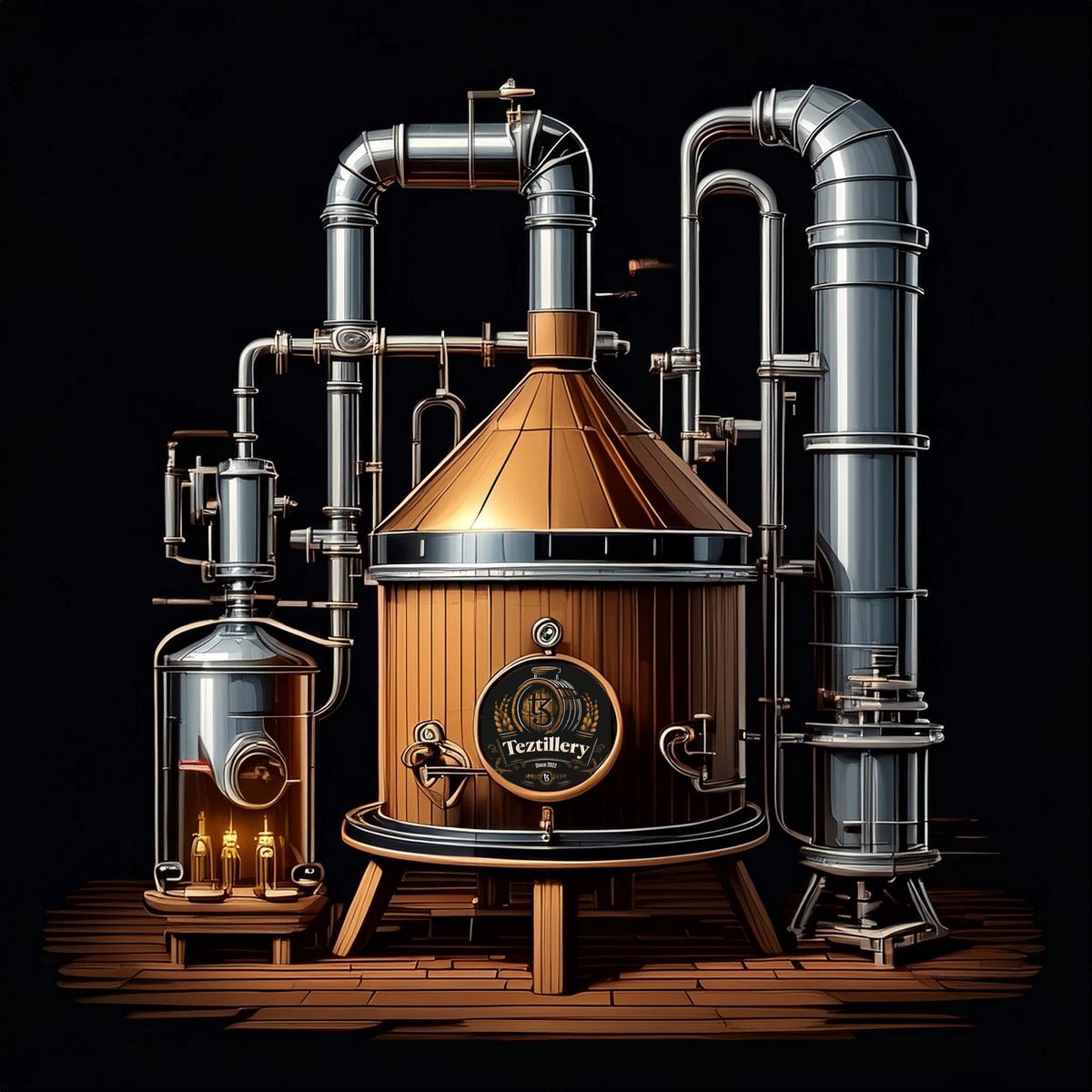 Teztillery | Tezos Bakery 🥃✨ tweet media