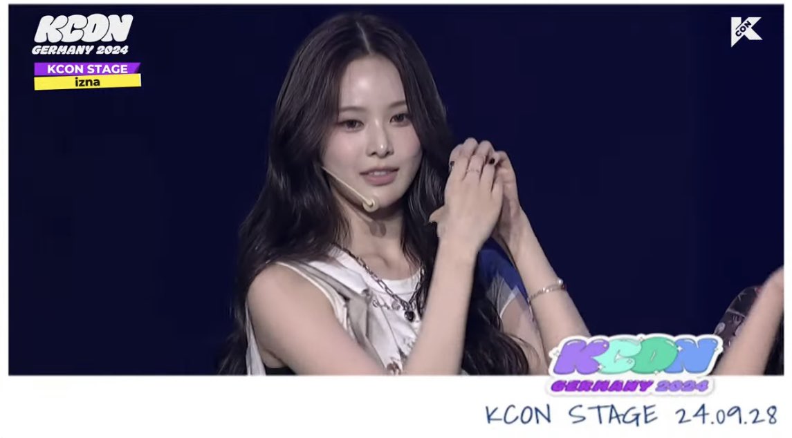 izna KCON GERMANYでデビュー✨ ジミン（05 #RUNext 出身） 🎤KCON