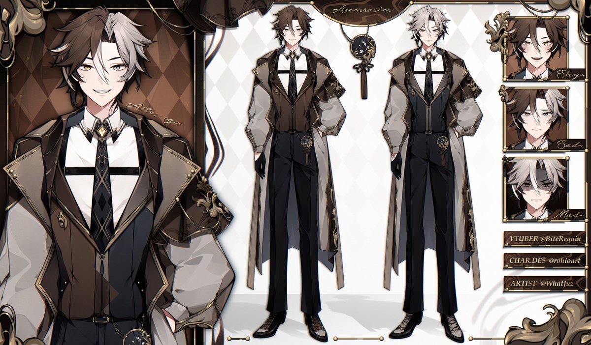 Juz? (@whatjuz) on Twitter photo My first finished L2D male model! Thank you for your trust <a href="/BiteRequin/">Bite Requin | Cieste</a>!🍂
I would be incredibly grateful for your support~
#vtuber #VtuberModel My first finished L2D male model! Thank you for your trust <a href="/BiteRequin/">Bite Requin | Cieste</a>!🍂
I would be incredibly grateful for your support~
#vtuber #VtuberModel