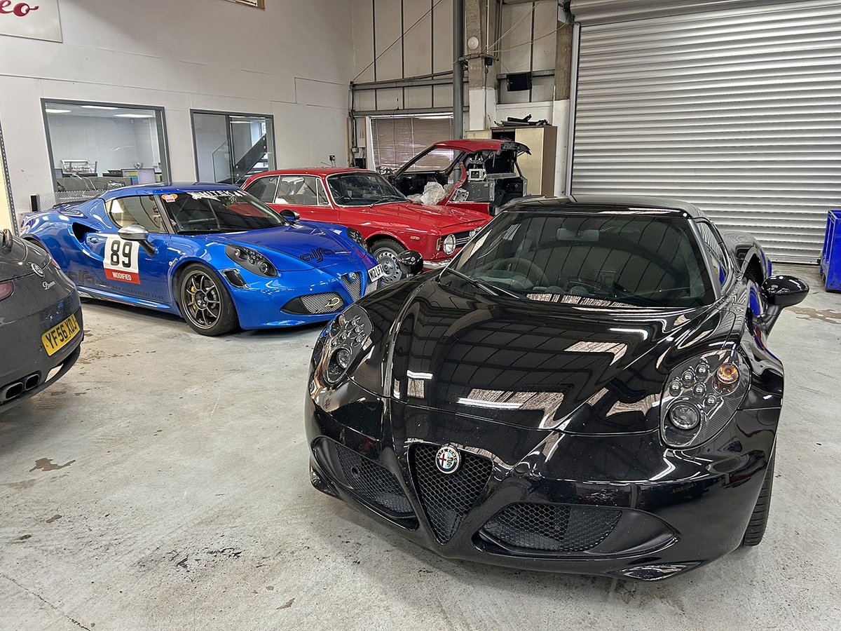 As well as being the UK's leading Alfa 4C specialists we also have a couple of cars for sale. The white car is a 2.0 conversion and is a rocket ship, the black car is stunning. Get in touch and see what we can do for you.
alfaworkshop.co.uk