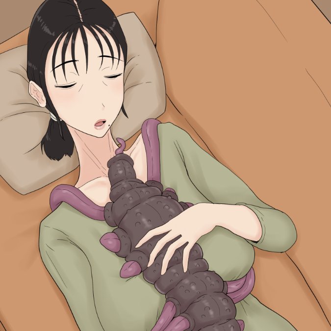 寝ている間に… 