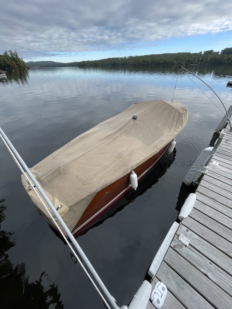 DRMerteb_Maine's tweet image. It’s a process but worth it on a morning like today.  Low winds, temp in 50s feels warmer.  Time for a ride.  

#ChrisCraft