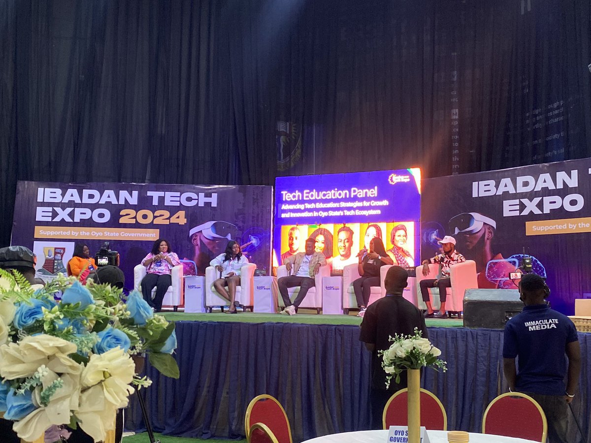 Happening now <a href="/IbadanTechExpo/">IbadanTechExpo</a> 
#IbadanTechExpo2024