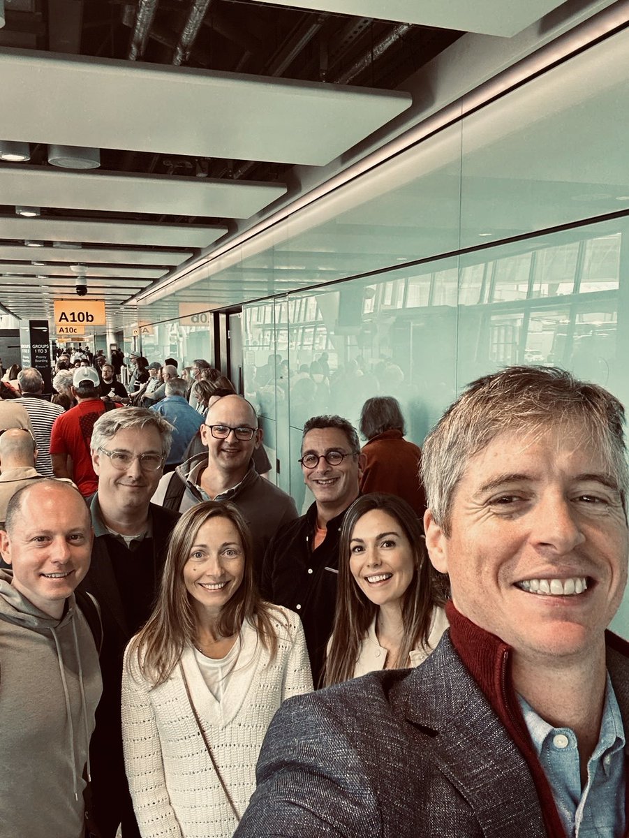 Team <a href="/GenesisCare/">GenesisCareUK</a> 🇬🇧 depart LHR for #ASTRO24 💪