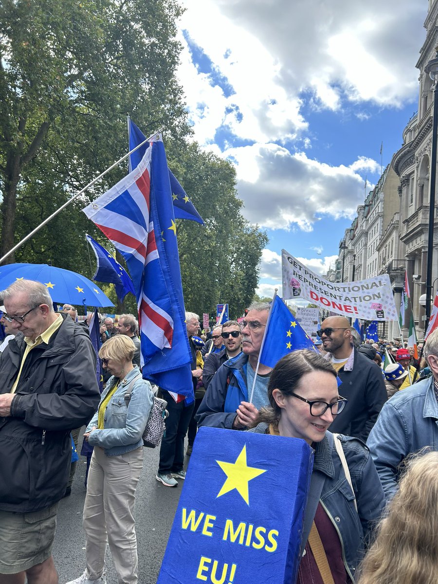 Brexit will never work because it’s a stupid idea  and has no benefits. #RejoinEUMarch