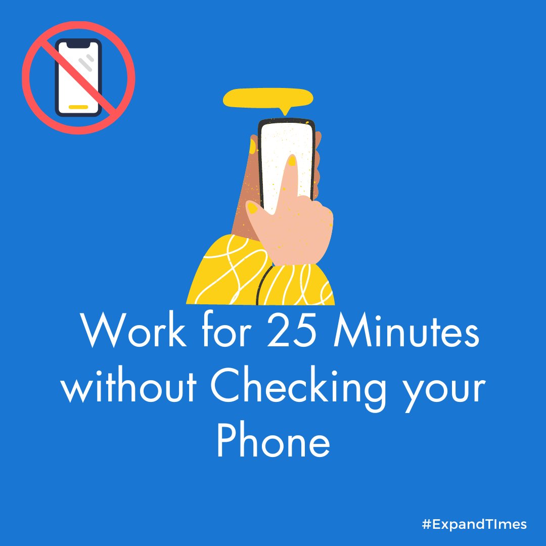 expandtimes's tweet photo. Follow Expand time time mangement tip! It's might seem small task but result will be big. - #Focus #ProActive #ExpandTimes #AtomicHabits #Focus #FocusOn https://t.co/VHDaoeI0zK