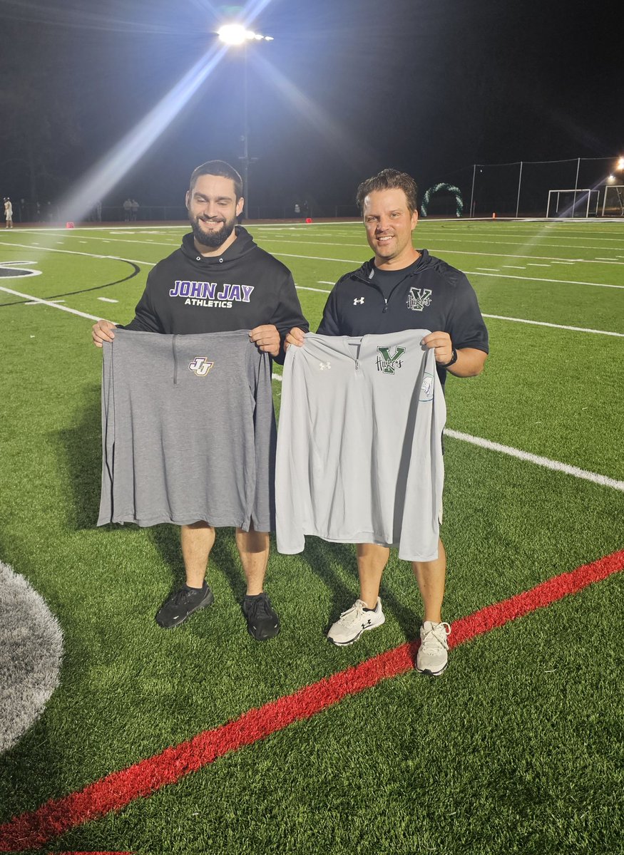 YCSD_Athletics's tweet photo. Big shout out to Christan from JJCR and our Justin Giuliano. Two of the best Athletic Trainers in Section 1. It was a pleasure to honor both during NYS Atletic Trainer Week. AT's are at the forefront of our athletes health and safety. #ATtheready @SOATS_ATs @YHSDeGennaro https://t.co/fNiWtAQhIv
