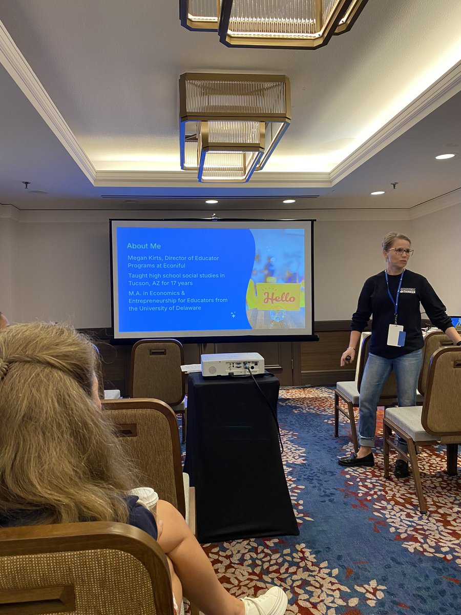 Day Two of #CEE2024 kicks off with Eco-Economics presented by the wonderful Megan from <a href="/econiful/">Econiful</a>