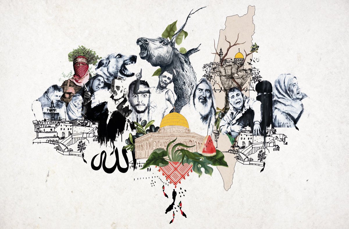 @ltanart birlikte yaptığımız çizimleri birleştirip yorumladık. 🇵🇸