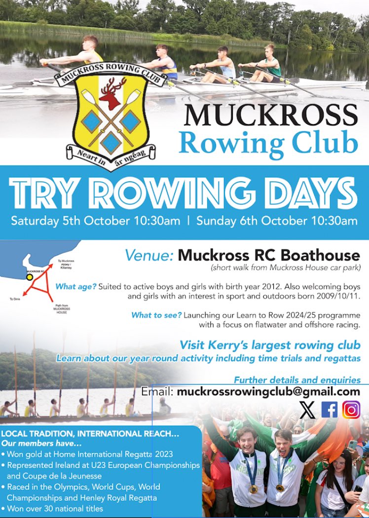 Muckross Rowing Club tweet media