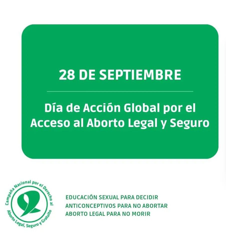 💚 En el marco del 28S "Día de Acción Global por el Acceso al Aborto Legal, Seguro y  Gratuito" reafirmamos (y recordamos) que en Argentina el derecho al aborto legal, seguro y gratuito #esley

           La Casa del Encuentro

#campañaabortolegal