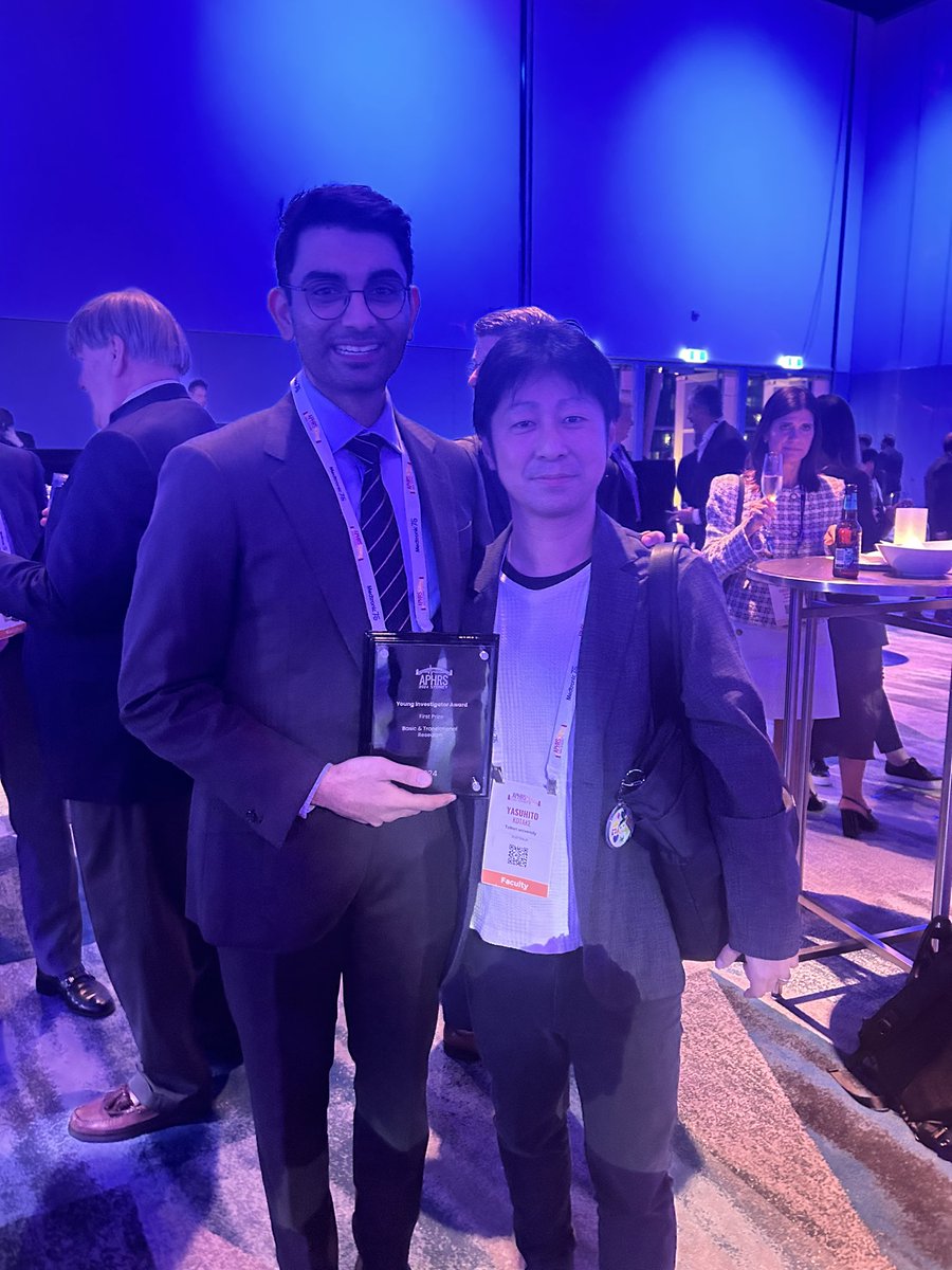 Reunion! Westmead hospital, VT team!!
And congraturation Ashwin for the 1st prize of YIA session✨✨✨

#APHRS2024
#Westmead