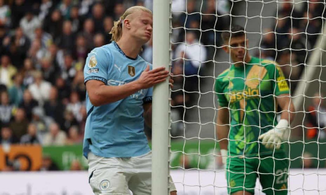 Haaland big misses while City drop points.

Stay humble. Stay humble…