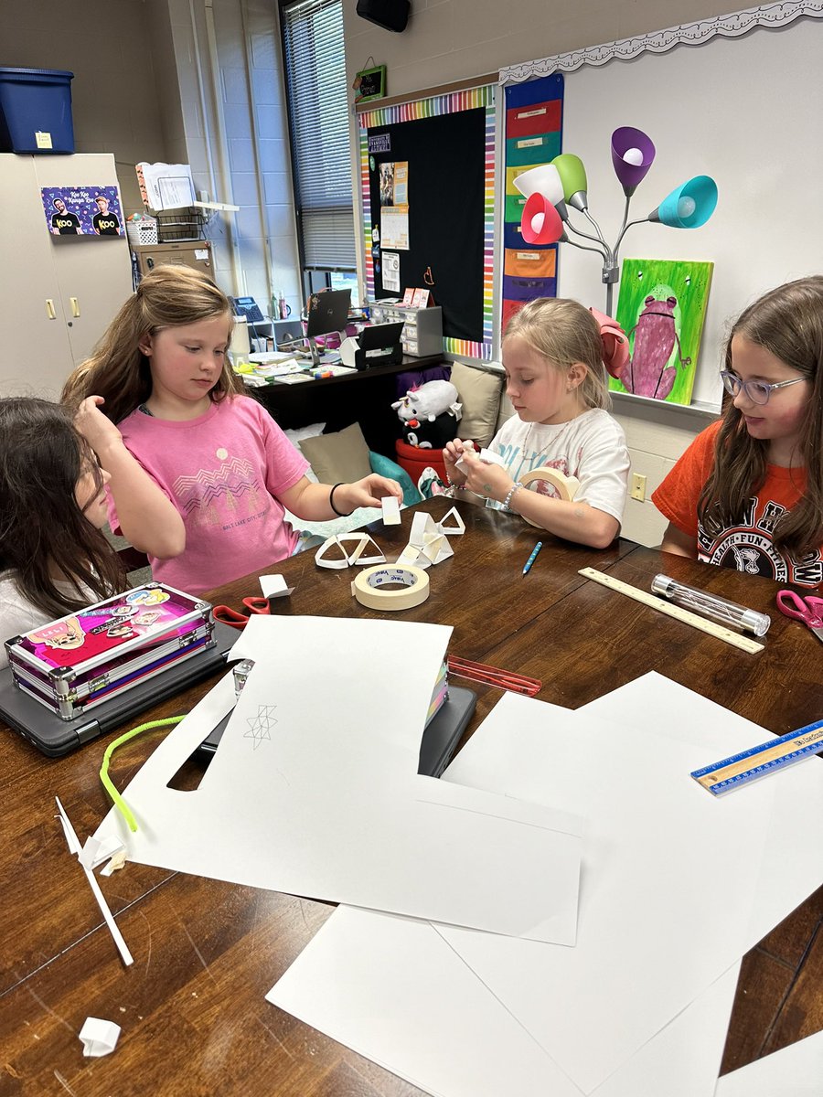 This week we tested the strength of paper! We made the connection that just like us paper can be strong, it just sometimes needs a little extra help and support! #BetterTogether