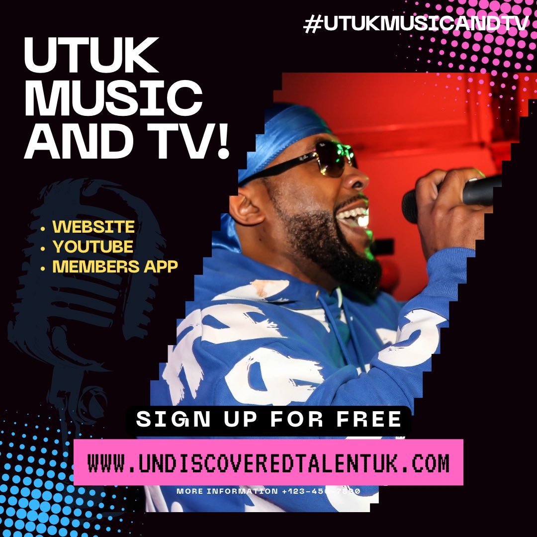 UTUK_TALENT's tweet photo. Sign up to UTUK Music &amp; TV for free 📲

https://t.co/9TYrDjXCiB https://t.co/ZpD9Qyhf9u