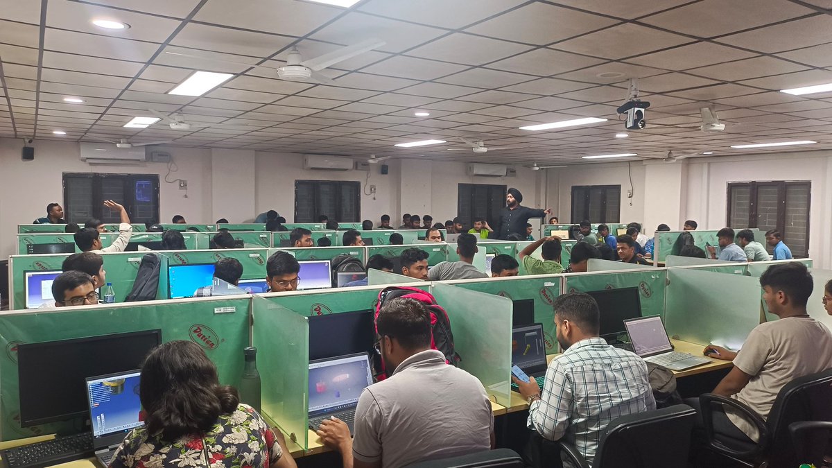 niamt_ranchi's tweet photo. The Dept. of ECE, in collaboration with SIMCORE, successfully conducted a hands-on CATIA V5 #workshop on solid modeling from September 17–27, 2024, at #NIAMT.
#CATIAV5 #SolidModeling #CADCAM #EngineeringDesign #MechanicalEngineering #NIAMT #ECE #3DModeling #Innovation https://t.co/POMD0mlNjj