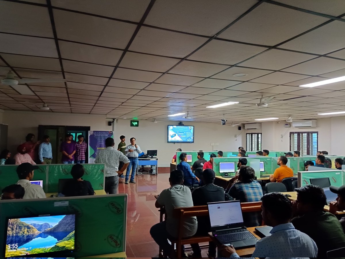 niamt_ranchi's tweet photo. The Dept. of ECE, in collaboration with SIMCORE, successfully conducted a hands-on CATIA V5 #workshop on solid modeling from September 17–27, 2024, at #NIAMT.
#CATIAV5 #SolidModeling #CADCAM #EngineeringDesign #MechanicalEngineering #NIAMT #ECE #3DModeling #Innovation https://t.co/POMD0mlNjj