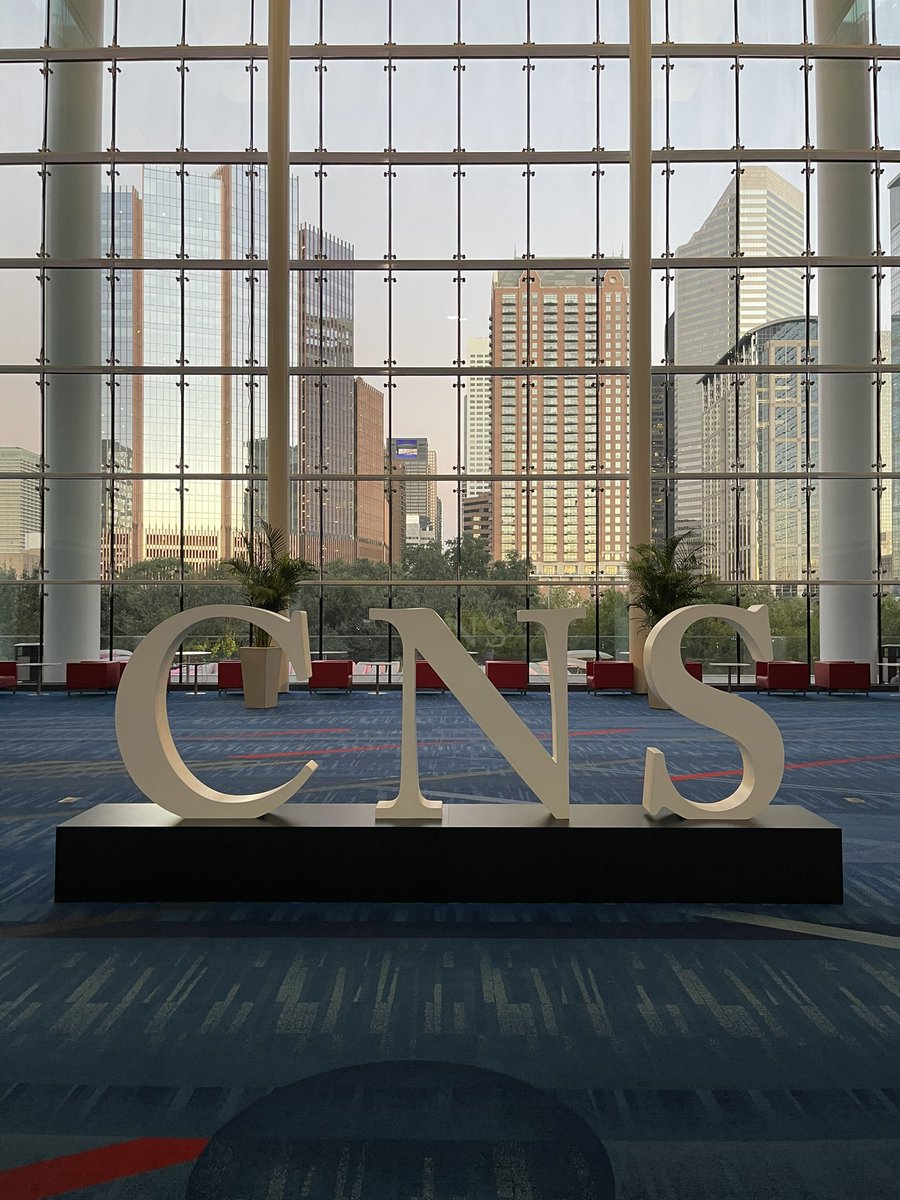 Good morning! #2024CNS has officially begun! cns.org/2024