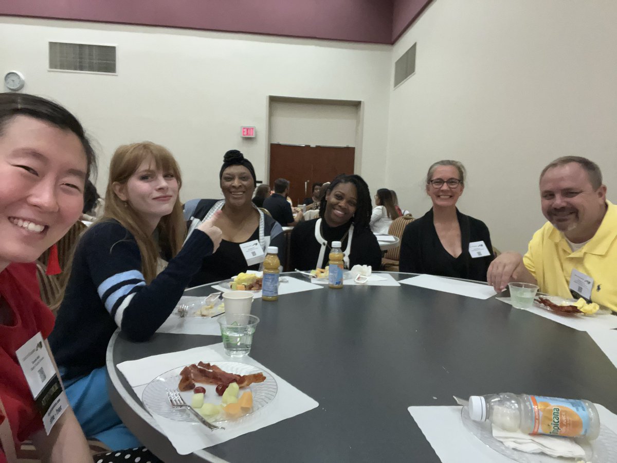 Grabbing breakfast with <a href="/SEEDFellows/">STEM Educators for Equity & Diversity Fellows- NC</a> at #ColorofEducation2024.  Excited to hear how educators around the state are working to #ProtectandSupportEveryStudent !