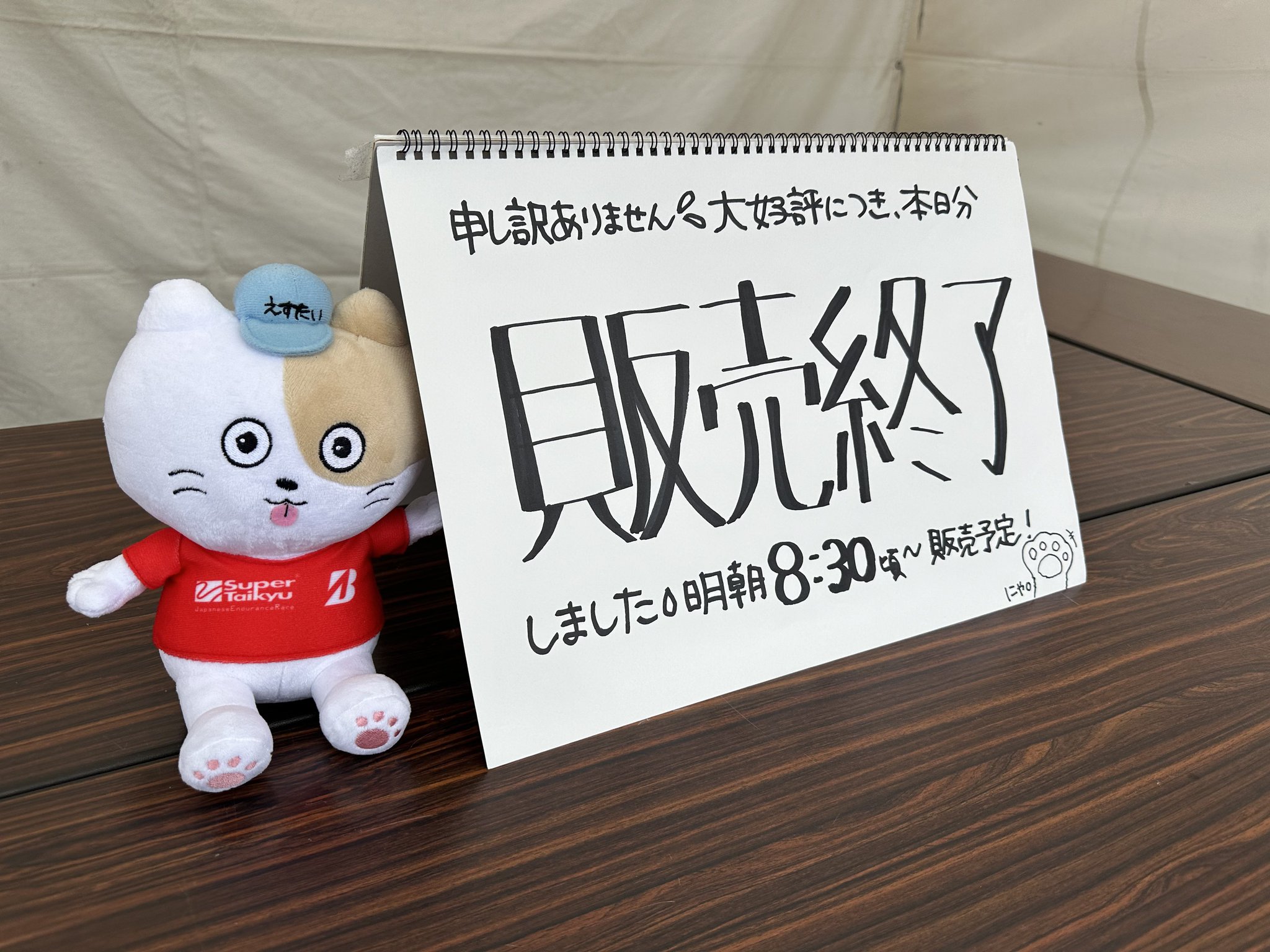 ‼️希少‼️即購入可能‼️ スーパー耐久　すぱーく　ぬいぐるみ えすたいすぱーくぬいぐるみ - スーパー耐久オフィシャルショップ