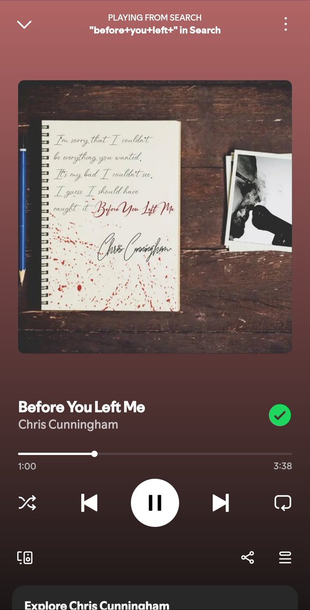 Head over to your favorite streaming service and play my new song, if you wouldn't mind. It's a whole ass banger. Please and thank you. 🫡