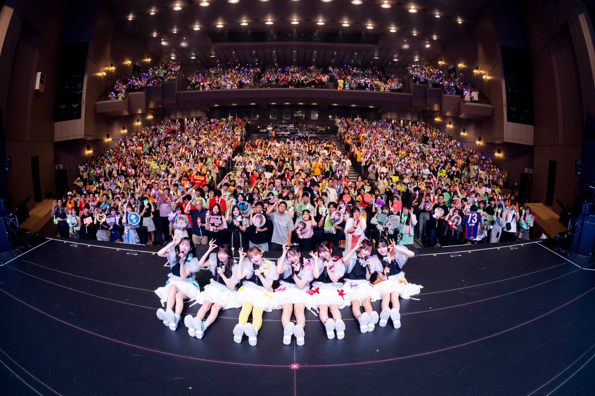 JAPAN TOUR 2024 集合写真】 9/28(土) 戸田市文化会館 《FRUITS ZIPPER