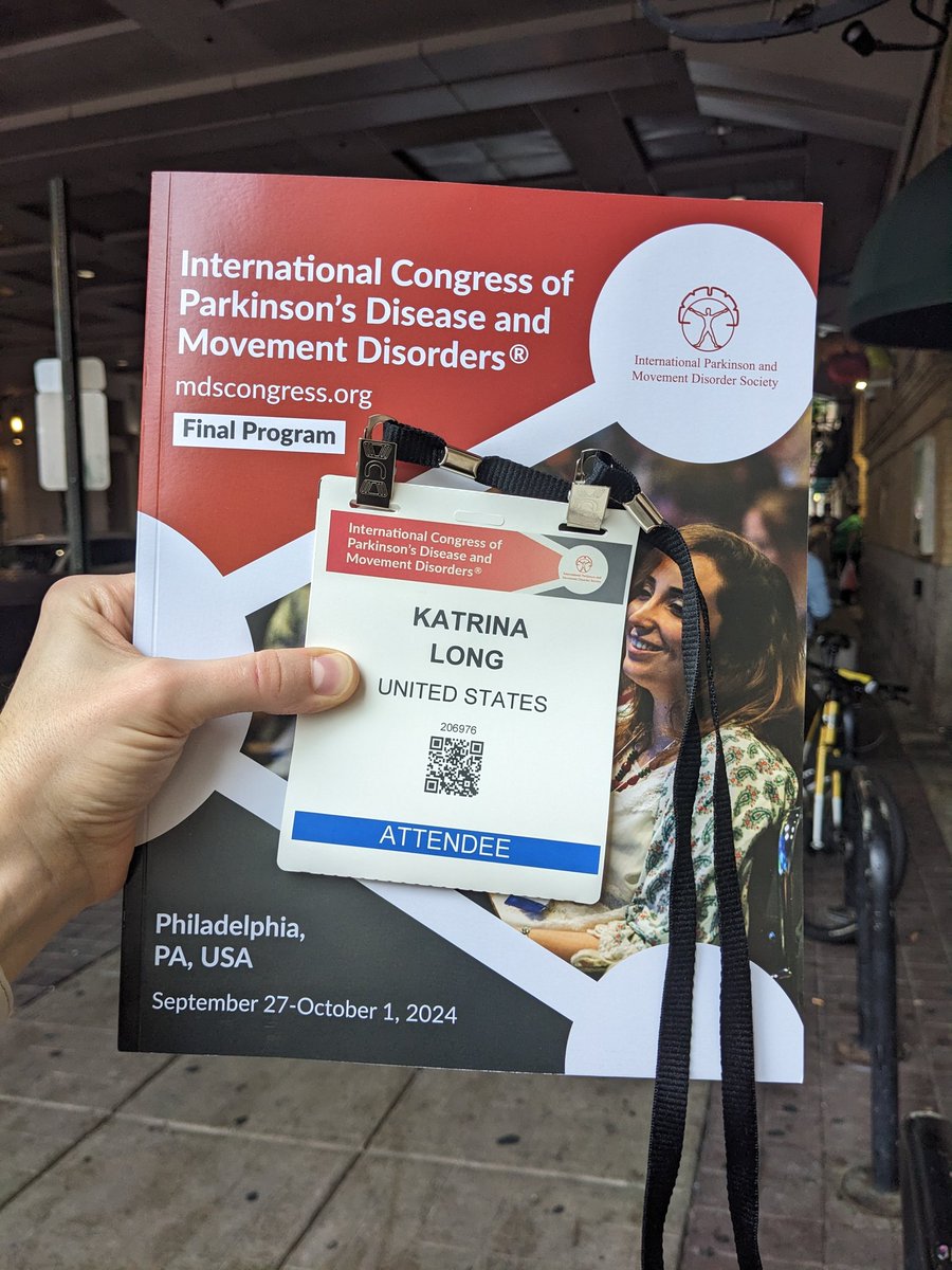 Day 2 at #MDSCongress I'm looking forward to course #2301 on neuropsychiatric symptoms &amp; cognitive dysfunction in #ParkinsonsDisease; and #2503 hot topics in rehab of movement disorders.  #OccupationalTherapist