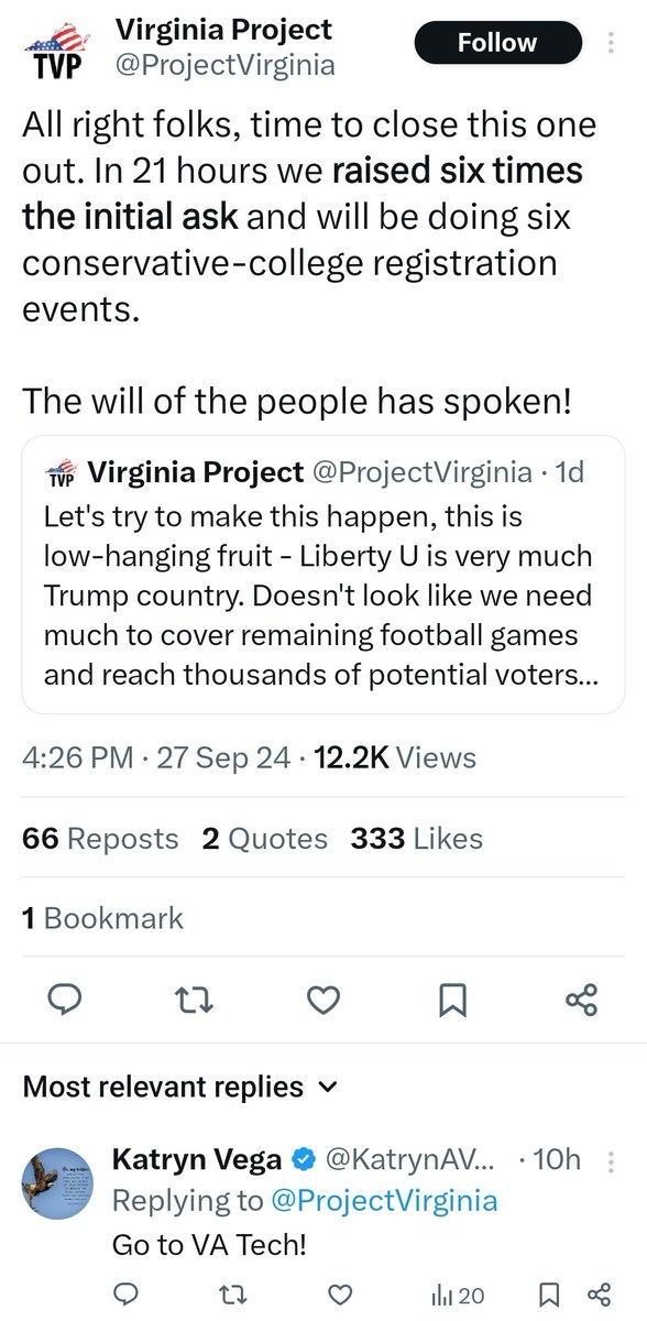 v_theclash's tweet photo. And the grift continues....
Will David Gordon, who has rarely been seen in person (likely bc he lives out of state), fulfill his promise of 6 college registration events? Or, will he just pay his rent, buy gift cards, and eat out on his largesse?๐ค #ProjectVirginia is a #GOPgrift https://t.co/IXEGy01eOh