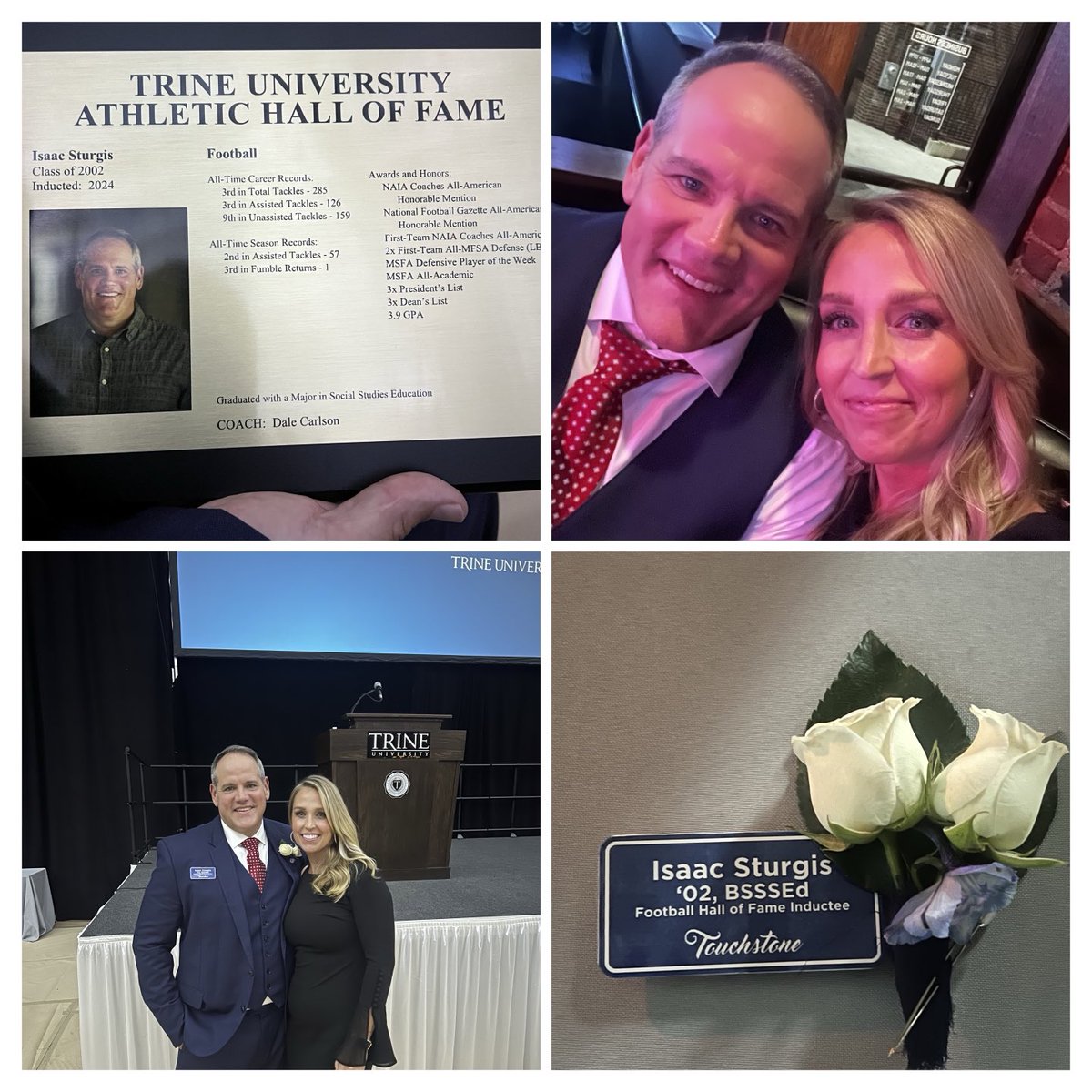 Isaac Sturgis (@isaacsturgis) on Twitter photo What makes this event so special is my partner in crime is right by my side! <a href="/LBSturgis/">Lori Sturgis</a> <a href="/TrineThunderFB/">Trine Thunder FB</a> #bonnieandcylde #HOF What makes this event so special is my partner in crime is right by my side! <a href="/LBSturgis/">Lori Sturgis</a> <a href="/TrineThunderFB/">Trine Thunder FB</a> #bonnieandcylde #HOF