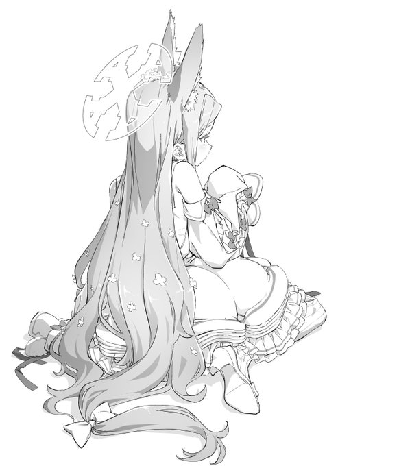 セイアちゃん落描き 