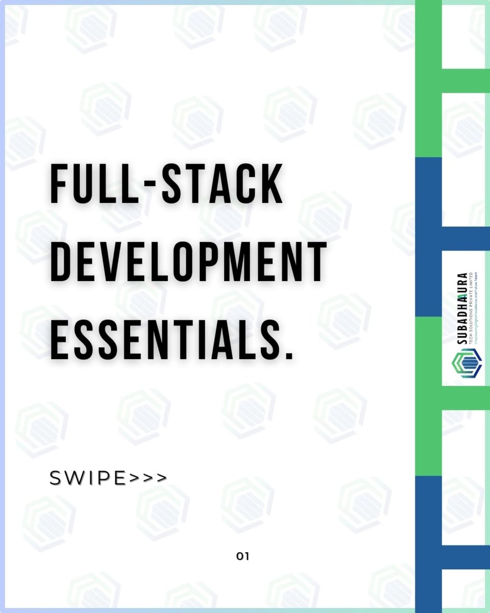 Subadhadev's tweet image. Want to become a Full-Stack Developer? Master these tools! 💻
Which tool is your favorite? 

#FullStackDeveloper #WebDevelopment #CodeSkills  #FrontendDeveloper #BackendDeveloper #DatabaseTools #TechSkills