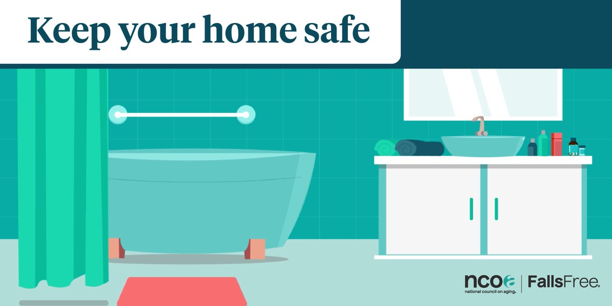 bonehealthBHOF's tweet photo. Staying independent and falls free includes making home modifications to prevent falls. Discover simple ways from @NCOAing to make your home safer today: https://t.co/sP055C351h #FallsPreventionAwarenessWeek https://t.co/Y4YmRTha43