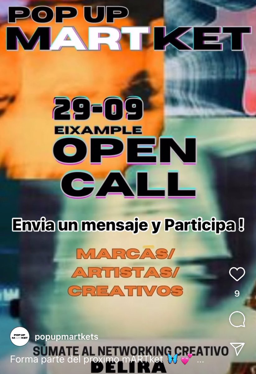 Mixture/ Mezcla/ Barreja/ Mélange Expo, presenta su exposición colectiva internacional, con música, live painting, live singing, tarot, art market y otras sorpresas. Hoy sábado 28, de 18h a 23h. Domingo 29 desde las 16h, vermutada, vinilada y pop up mARTket hasta las 23h, food&amp;❤️