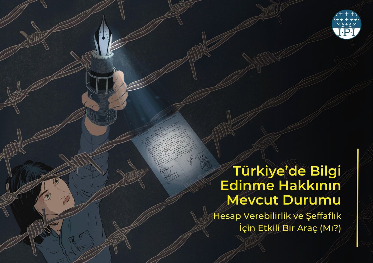 🔐 28 Eylül Dünya #BilgiEdinmeGünü'nde <a href="/globalfreemedia/">IPI - The Global Network for Independent Media</a>, "Türkiye'de Bilgi Edinme Hakkının Mevcut Durumu" isimli raporunu yayınladı!

IPI'ın yeni raporu, Türkiye'de bilgi edinme hakkını, gazeteci &amp; STÖ’lerden iyi örnekler ve davalar eşliğinde inceliyor.

Rapora erişmek için:
