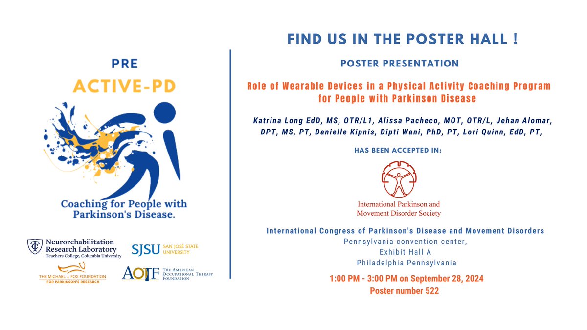 📣 New poster 🚨  

See you at #MDSCongress
Poster number 522