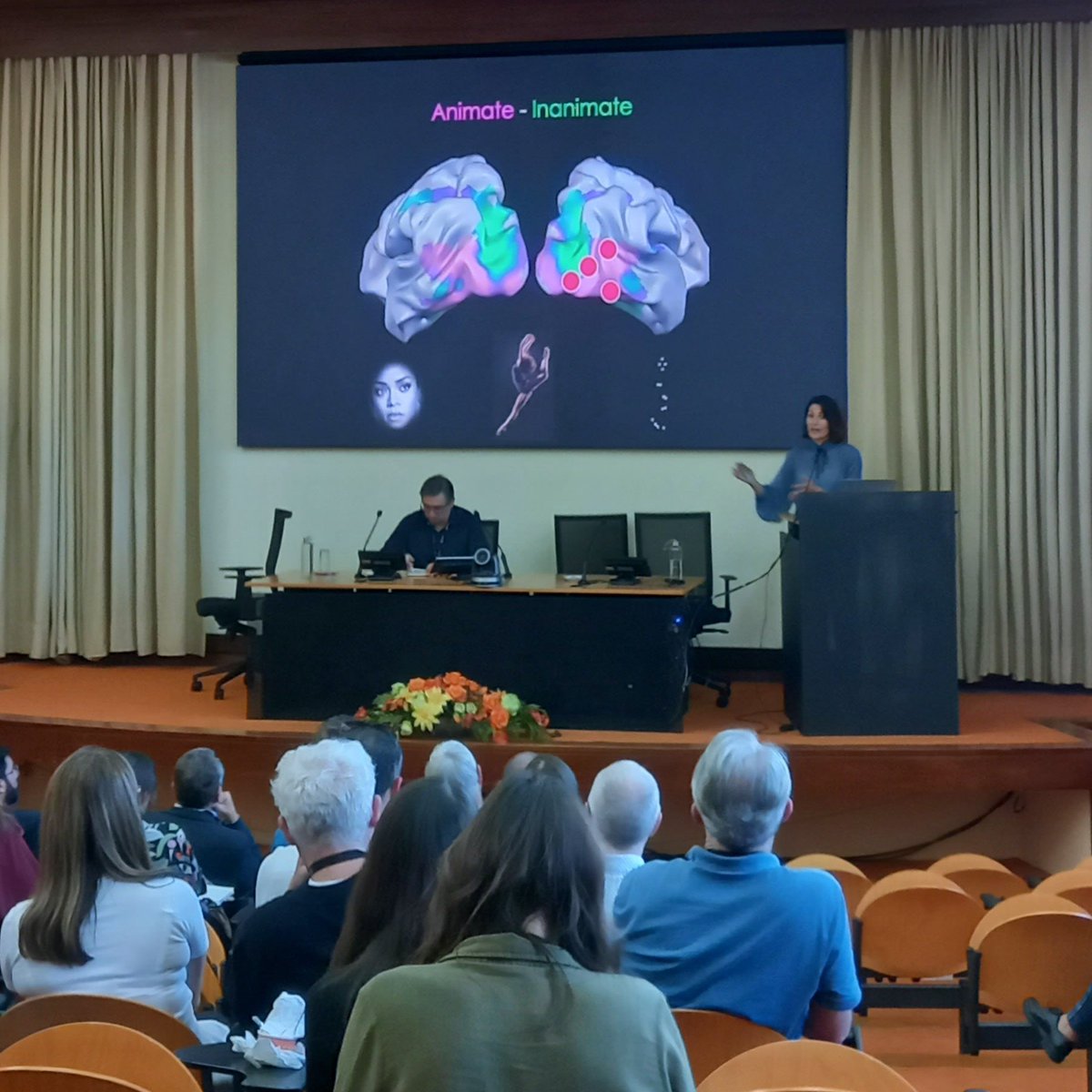 CogBooster (@cogbooster_uc) on Twitter photo The afternoon starts with Liuba Papeo’s talk “Beyond animate-inanimate: social-nonsocial in human vision”. #SAW2024 <a href="/ljuba_pi/">Liuba Papeo</a> <a href="/ISC_MJ/">Institut des Sciences Cognitives - Marc Jeannerod</a> The afternoon starts with Liuba Papeo’s talk “Beyond animate-inanimate: social-nonsocial in human vision”. #SAW2024 <a href="/ljuba_pi/">Liuba Papeo</a> <a href="/ISC_MJ/">Institut des Sciences Cognitives - Marc Jeannerod</a>