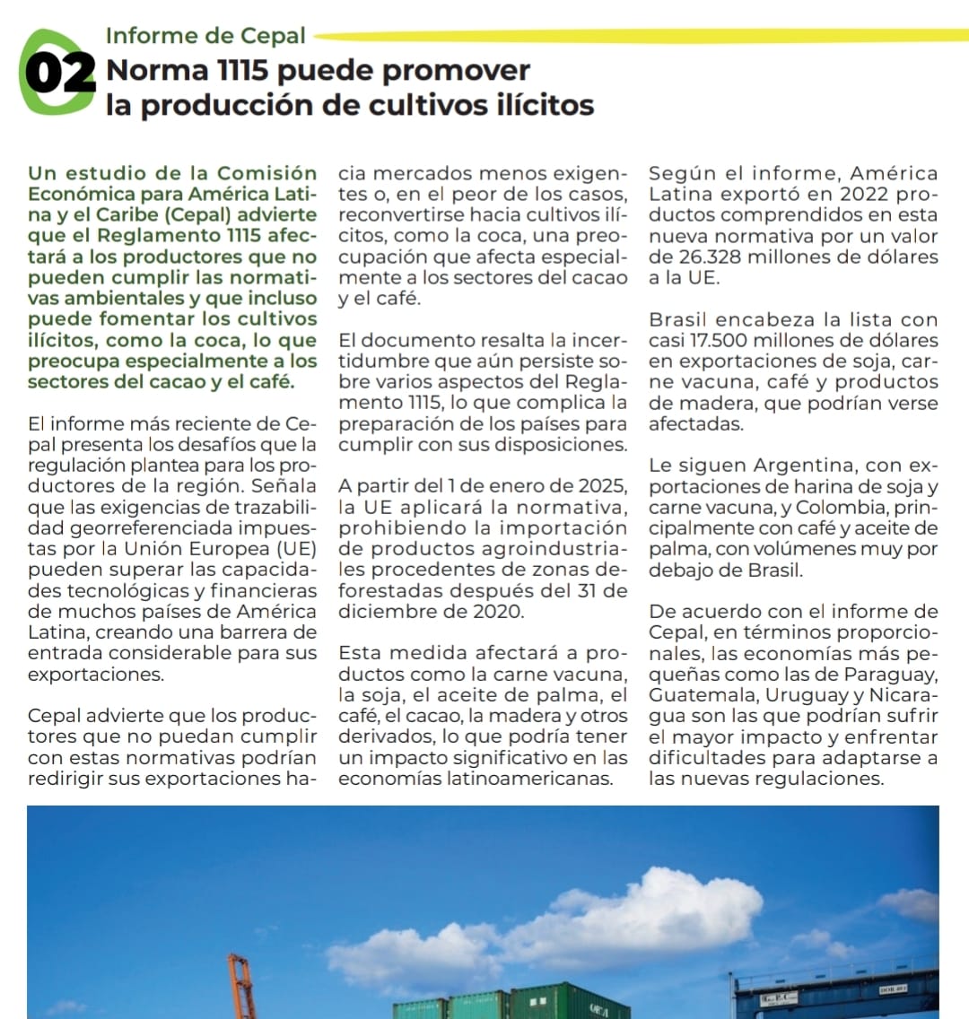 Lo ADVIERTE CEPAL. Efecto de la EXCLUSION de los PEQUEÑOS PRODUCTORES de las cadenas de valor
