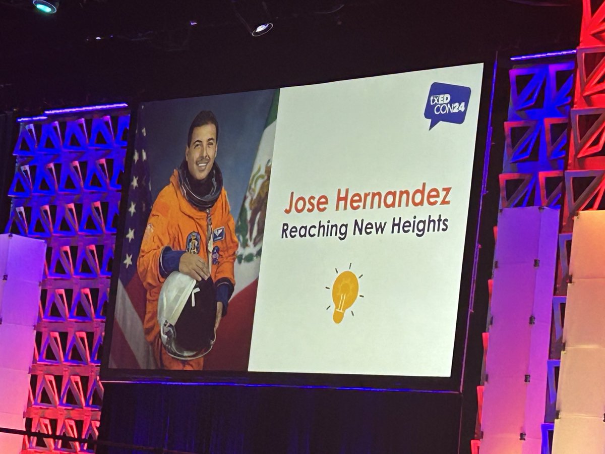 While attending TASA/TASB in San Antonio, I got an opportunity to listen to Jose Hernandez’s story. Wow!! His story is truly inspirational.
