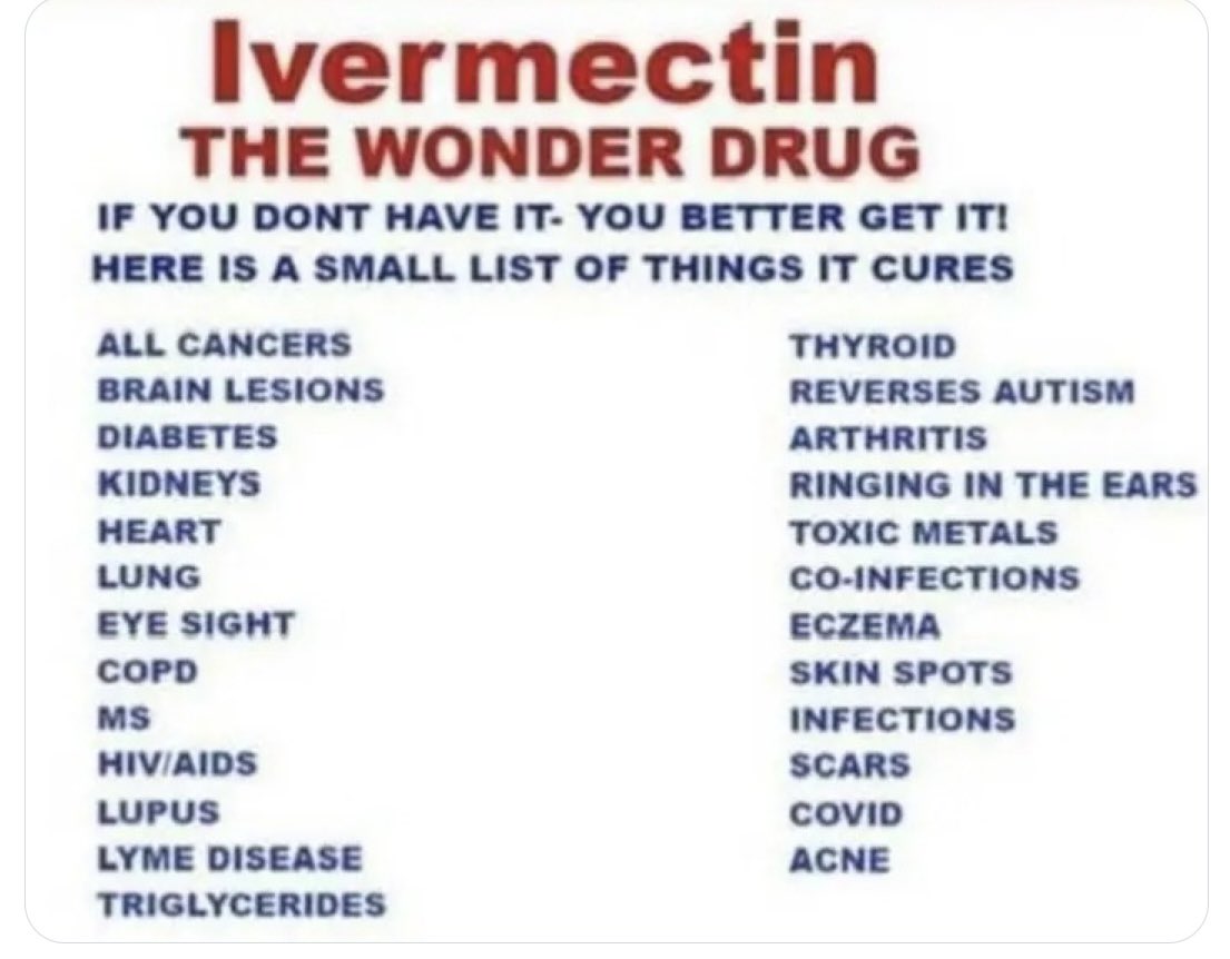 drdenwalker's tweet image. Did you know that Ivermectin: all from the government’s own website. 

Was discovered in 1975

Won 2015 Nobel Prize for medicine

FDA approved for human use in “1987”

On the World Health Organization’s (WHO) Model List of Essential Medicines

Shows robust antiviral action…