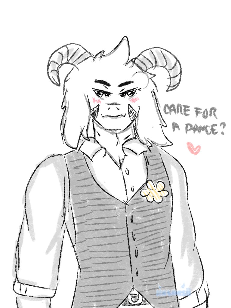 ShiroNoAim's tweet photo. Another Asriel art but different brush hehe
#asriel #undertaleasriel https://t.co/QXT9nFaz2R