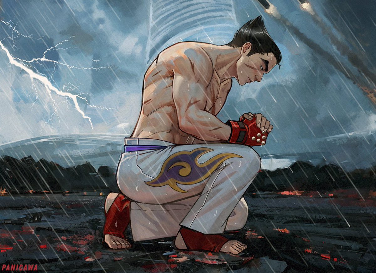 Kazuya commission for <a href="/Cujo_Kate/">Cujo Kate</a> 
Meditating before Heihachi joins the battle #TEKKEN30th