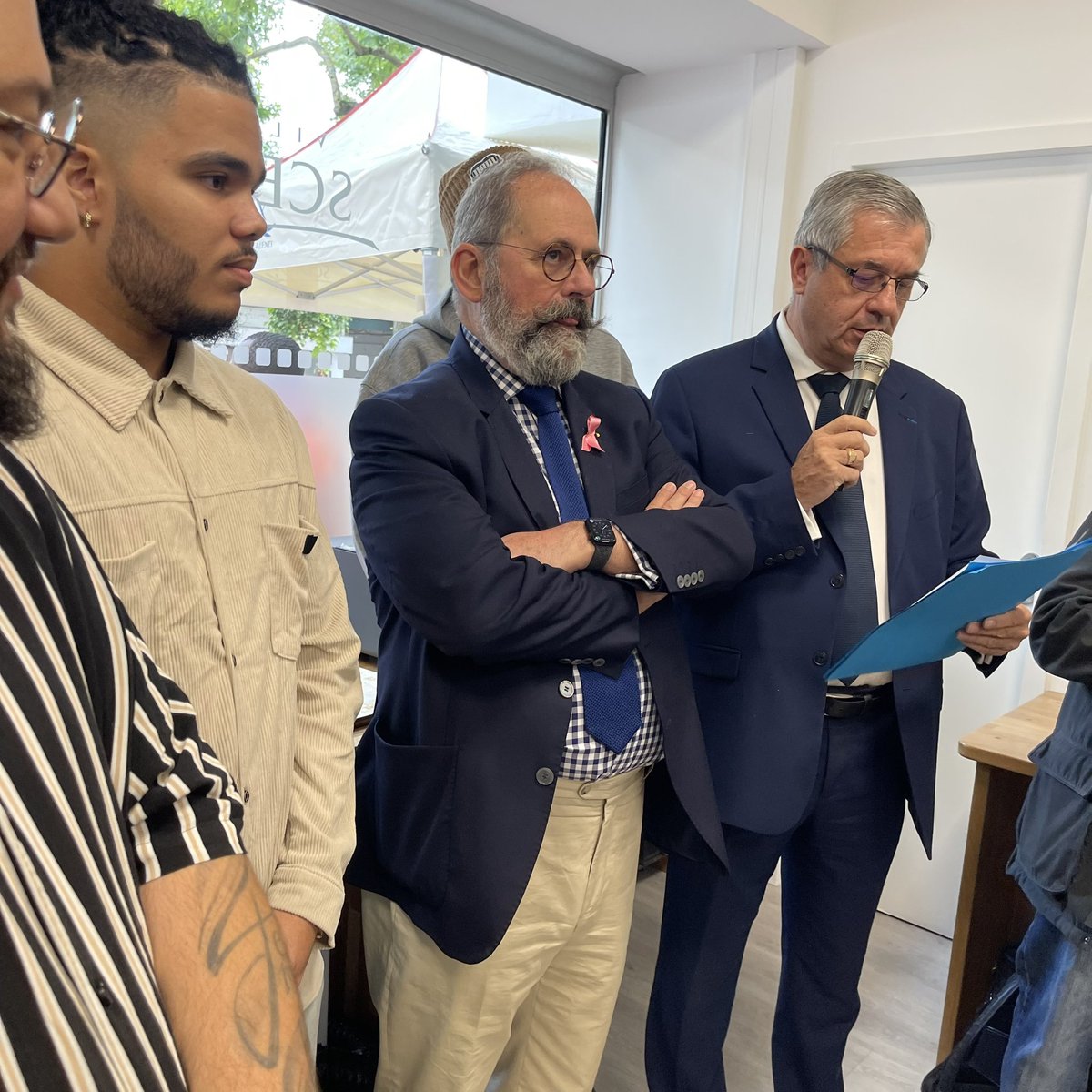 Scx_Flo's tweet image. Inauguration du #FabLab innovation &amp;amp; numérique de @Ville_de_Sceaux : La Fabrique des #Blagis en compagnie des étudiants de l’@IUT_Sceaux de la @GrandParisMGP @BAILLYDominique @laurent_sceaux