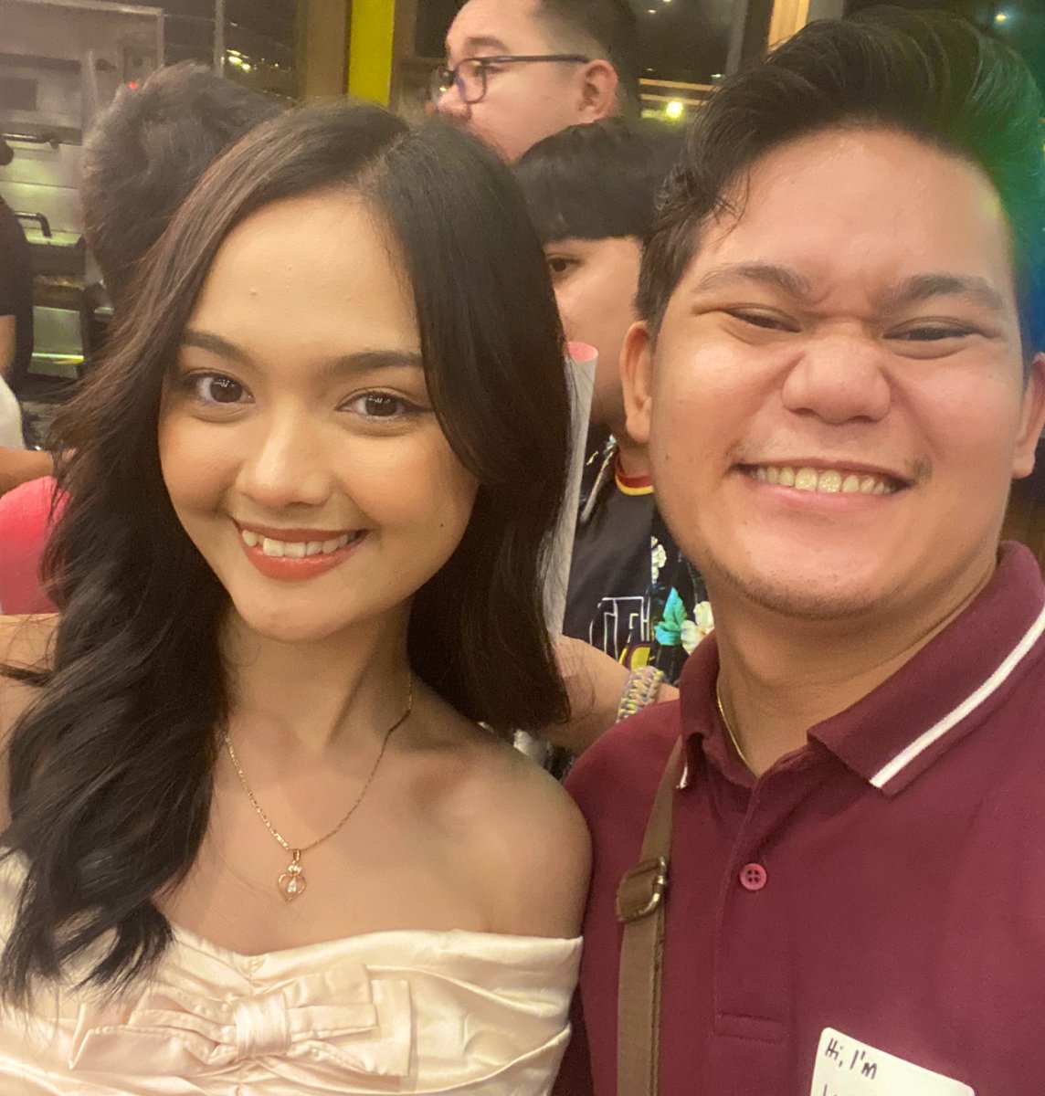 MelloMertens's tweet photo. #6unita was a blast! Superb seeing you in the flesh at last @cjan_elaurza 
ang pretty mo 😭😭😭😭 https://t.co/LGjbsdI2y0