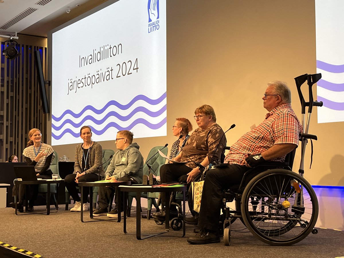 Yhdenvertaisuus ja esteettömyys tekevät arvoja todeksi ja ovat tärkeä osa sivistystä. 
#esteettömyys #järjestöpäivät #Invalidiliitto <a href="/STEA_fi/">STEA</a>                                                                                                                       <a href="/SivisNYT/">Opintokeskus Sivis</a>