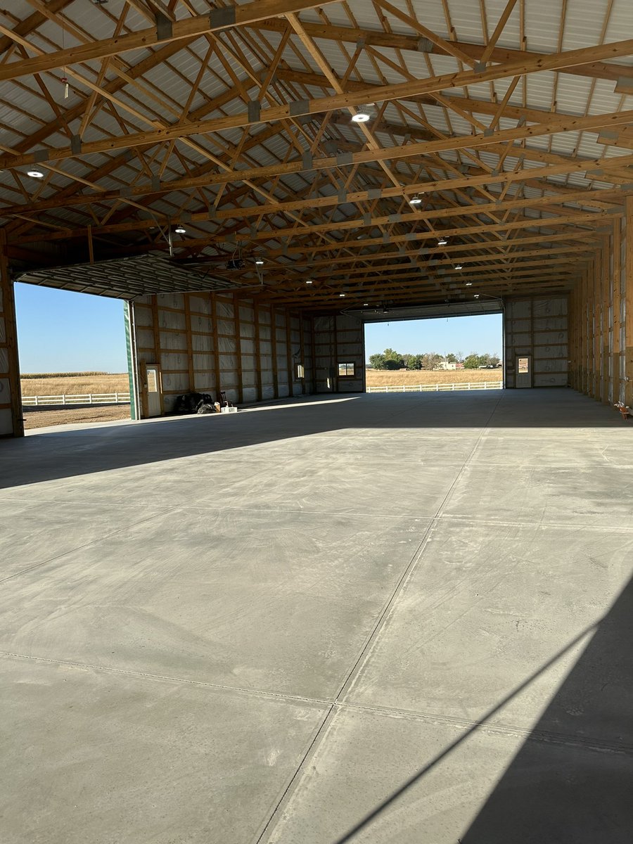 Adam Bormann (@adambormann) on Twitter photo Shed concrete completed by Rexwinkel Concrete @smokenspud. Ready to fill it up with <a href="/ChannelSeed/">Channel Seed</a> 🌽 Shed concrete completed by Rexwinkel Concrete @smokenspud. Ready to fill it up with <a href="/ChannelSeed/">Channel Seed</a> 🌽