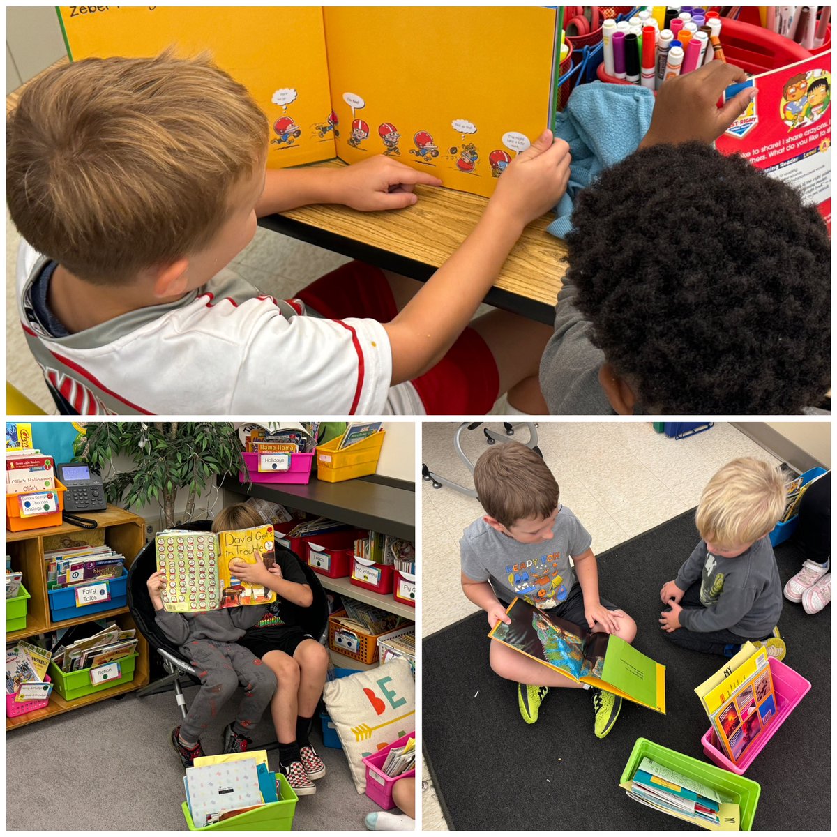MrsZebertavage's tweet photo. Practiced buddy reading!! @ojrea @OwenJRobertsFC #whatmakesfcspecial https://t.co/tREKnSTWPZ