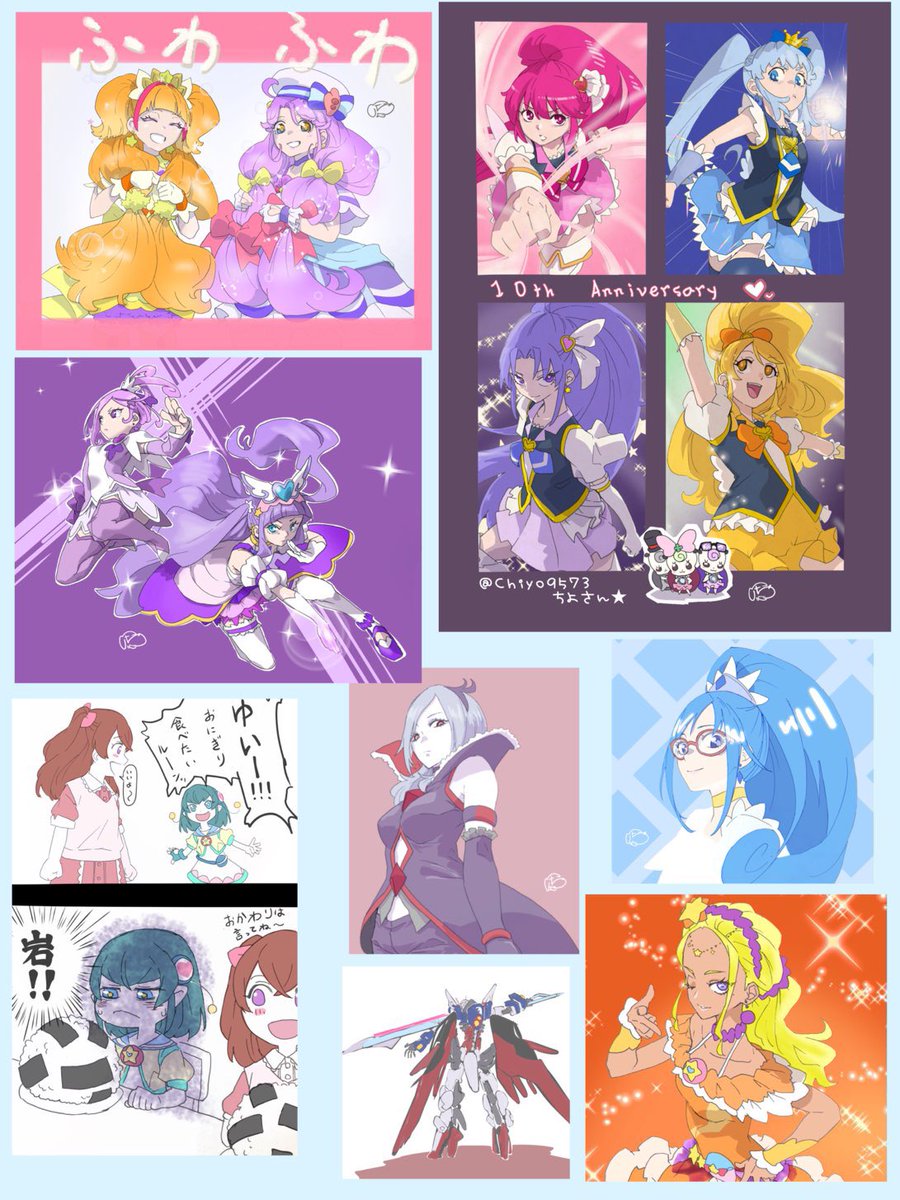 #今月描いた絵を晒そう

わんぷり絵多いなー。まだ28日だし、もう1枚くらいは描きそうだ. . . 